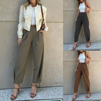 BRANDYX CASUAL PANTS WITH ADJUSTMENT FOR ANKLES