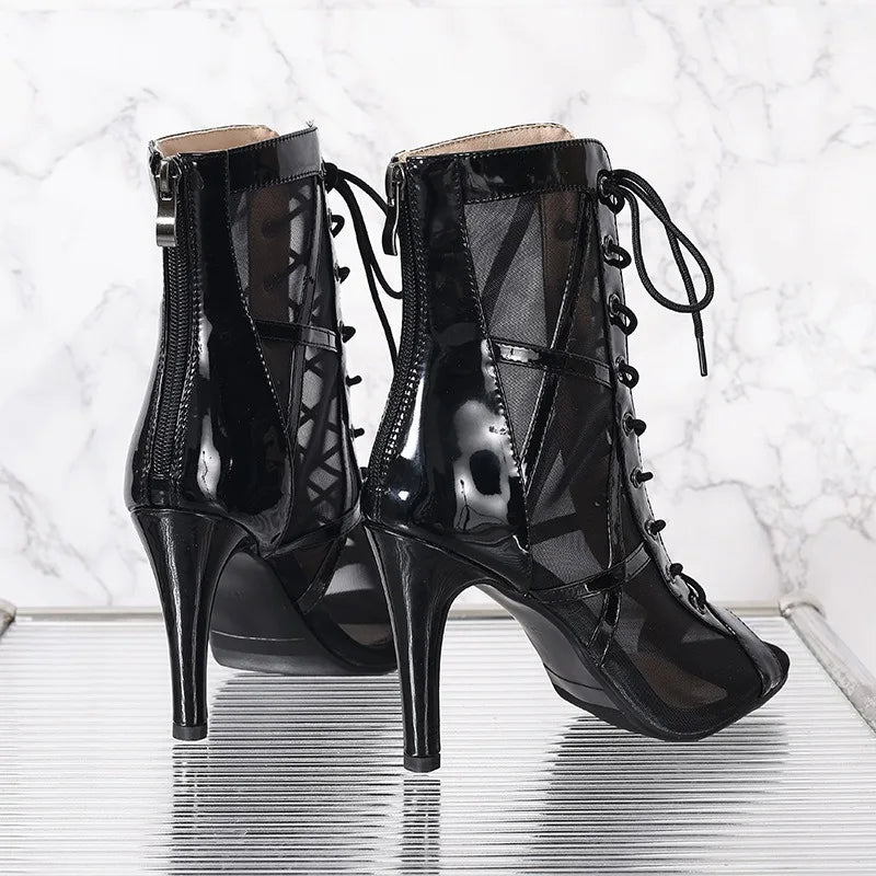 WOMEN´S HIGH-HEELED SANDAL FOR DANCING, COMFORTABLE WITH AN OPEN TOE