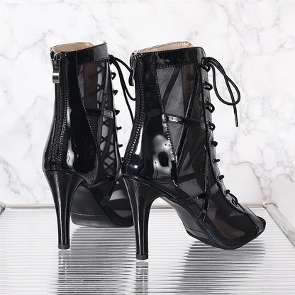 WOMEN´S HIGH-HEELED SANDAL FOR DANCING, COMFORTABLE WITH AN OPEN TOE