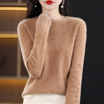 MERINO WOOL KNIT SWEATER WINTER SUMMER