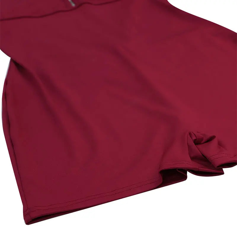 SHORT OPEN-BACK FITNESS OVERALL